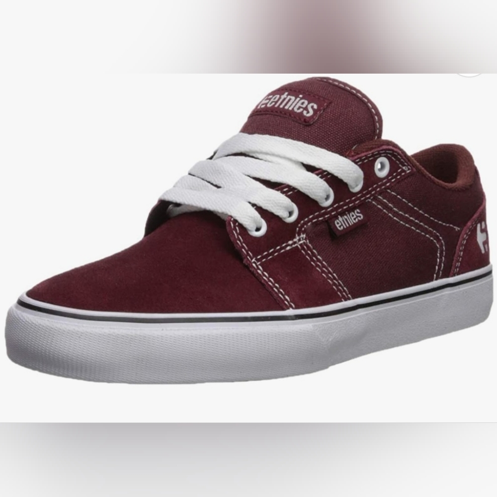 Etnies Women's Barge Ls W's Skateboarding Shoe 11 Burgundy